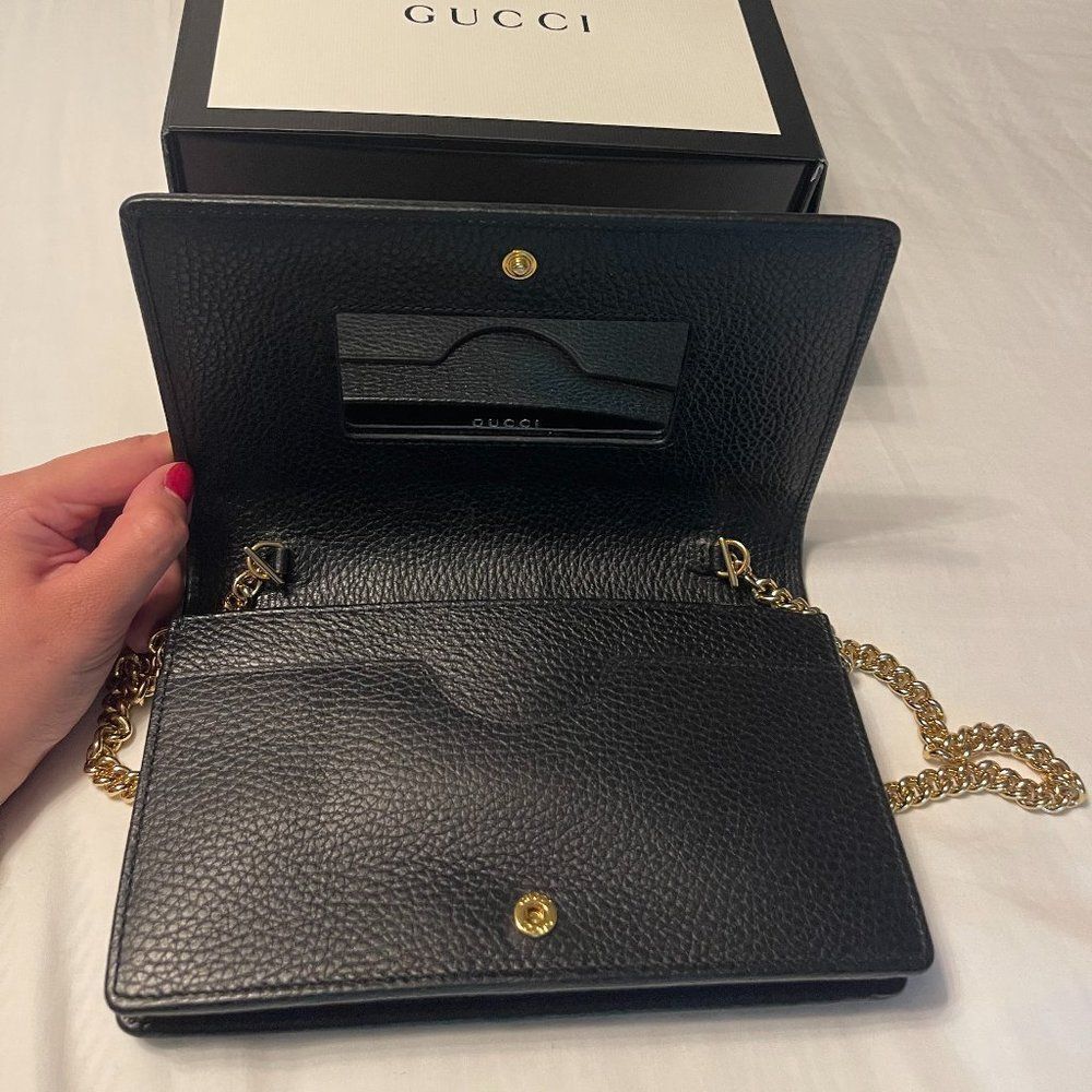 Gucci GG Marmont leather mini chain bag - Picture 3 of 8